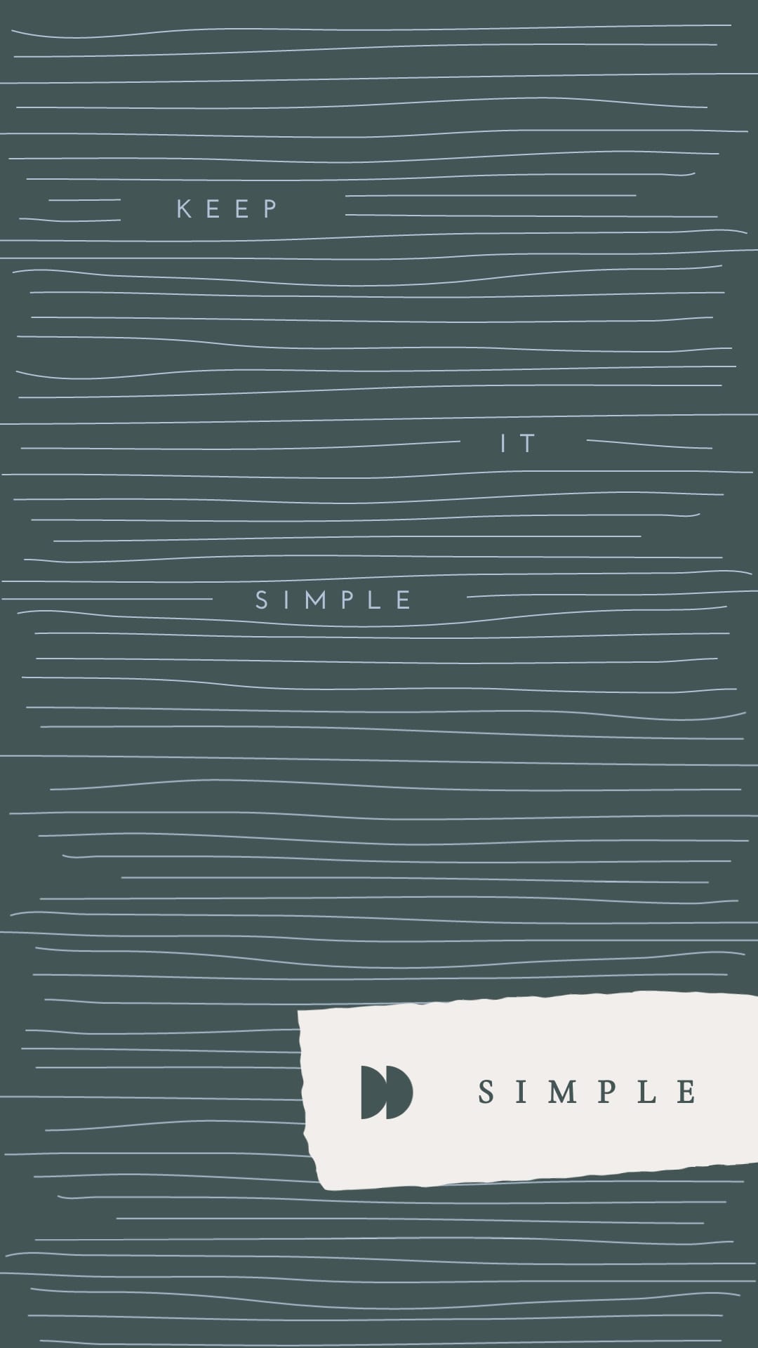 Simple Phone Wallpaper Template