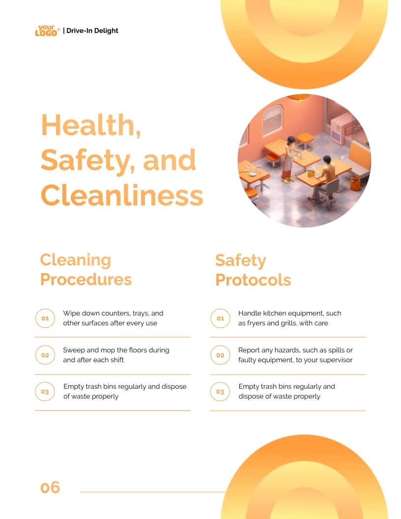 Simple Training Manual Template - Slide 6 Simple Training Manual Template - Slide 6