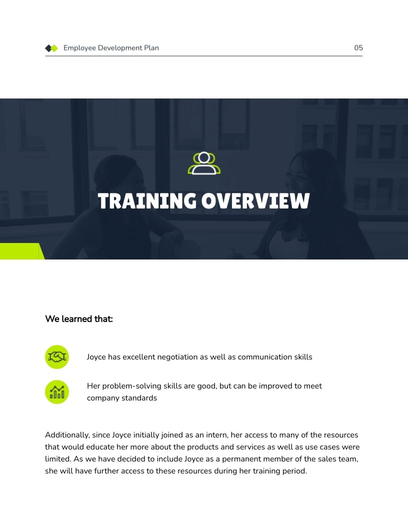 Skill-Based Employee Development Plan Template - Slide 5 Skill-Based Employee Development Plan Template - Slide 5