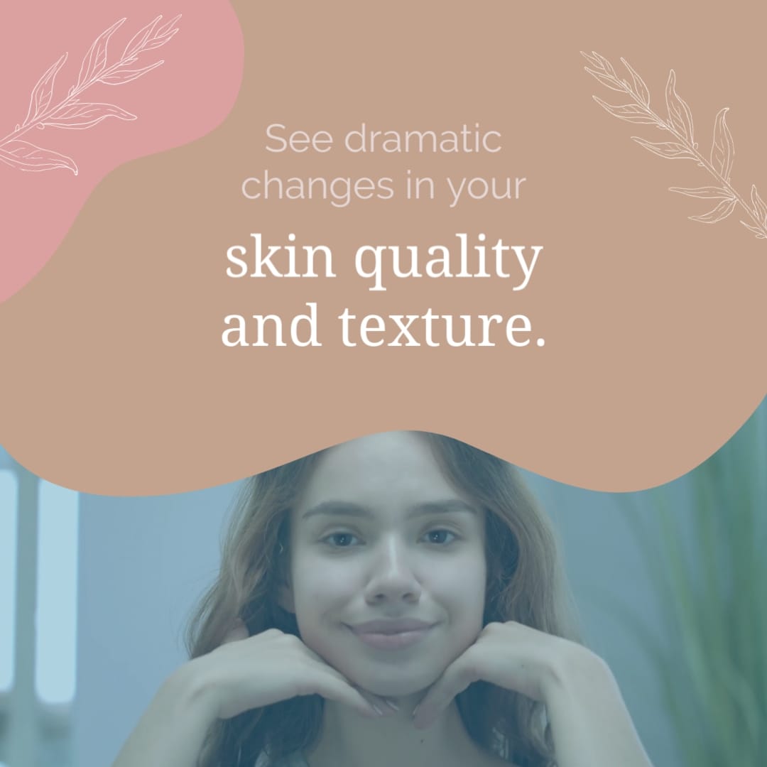 Skin Care Product Instagram Video Ad Square Template