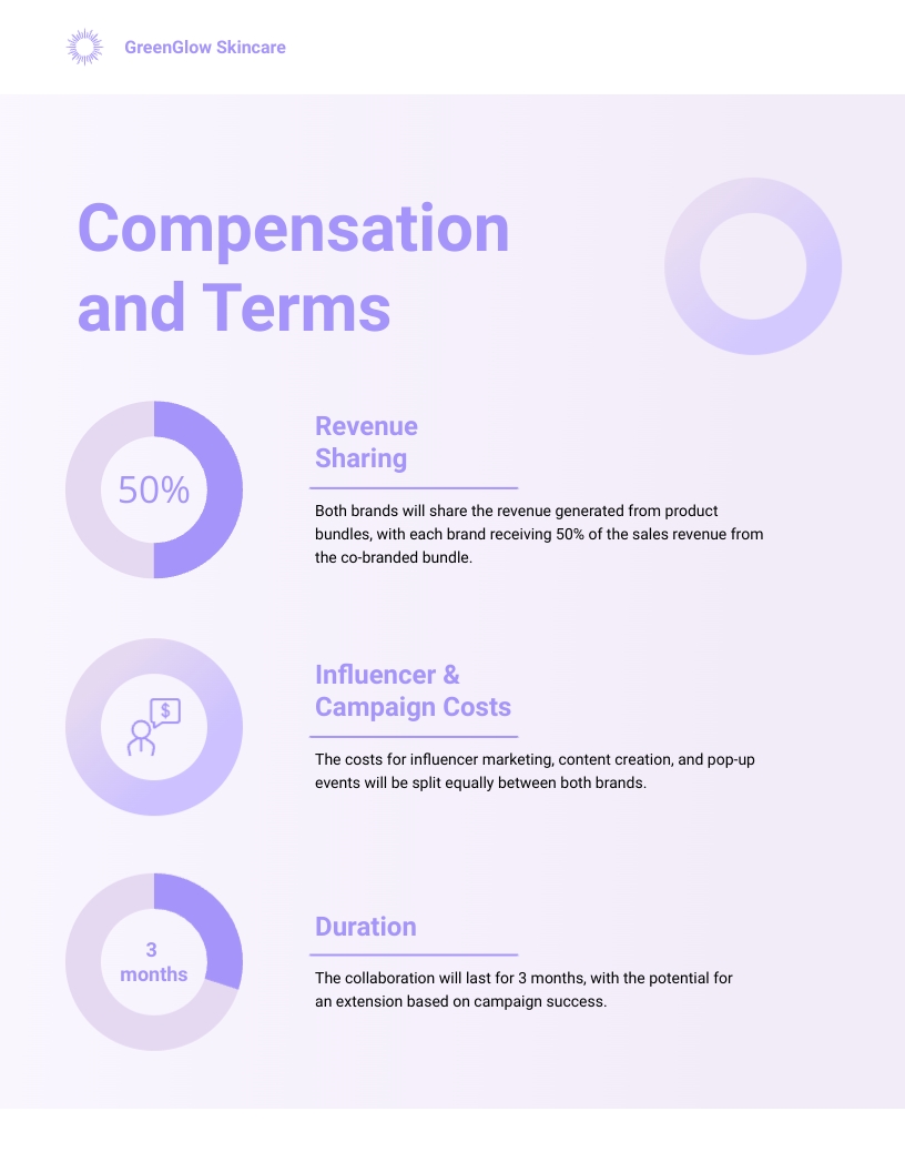 Skincare Brand Collaboration Proposal Template - Slide 8 Skincare Brand Collaboration Proposal Template - Slide 8