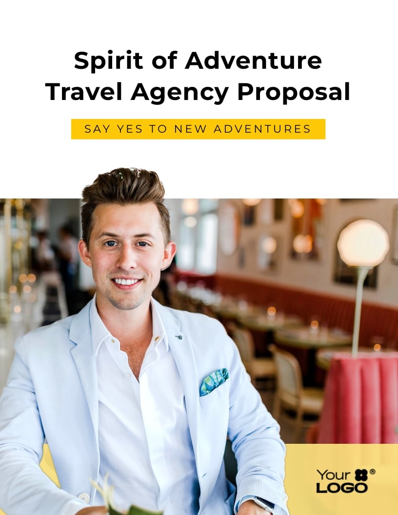 Sleek Adventure Travel Agency Proposal Template