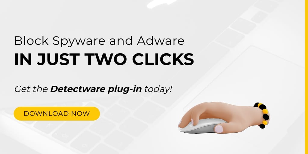 Sleek Anti Malware Software Twitter Ad Template