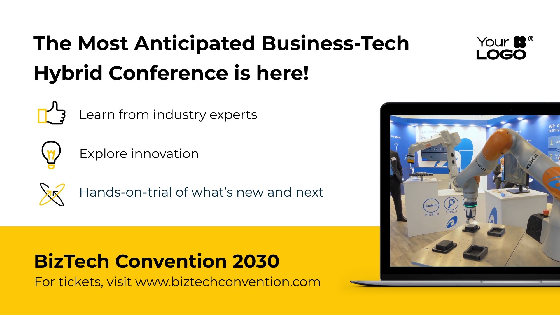 Sleek BizTech Convention Promo Video Template