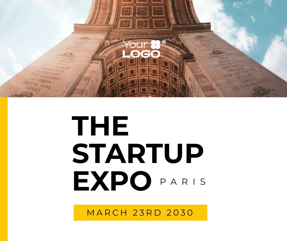 Sleek Business Event Facebook Post Template