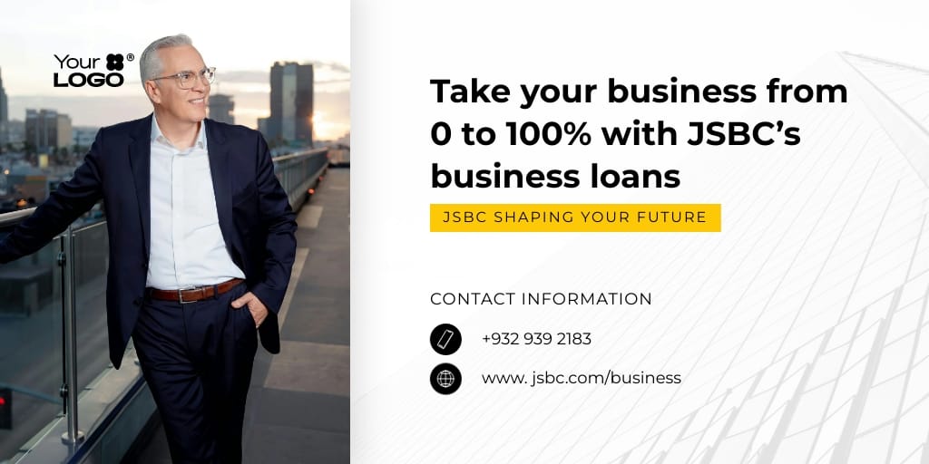 Business Loans Twitter Post Template