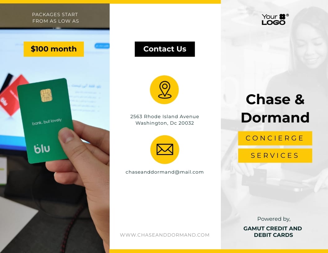 VIP Concierge Services Brochure Template