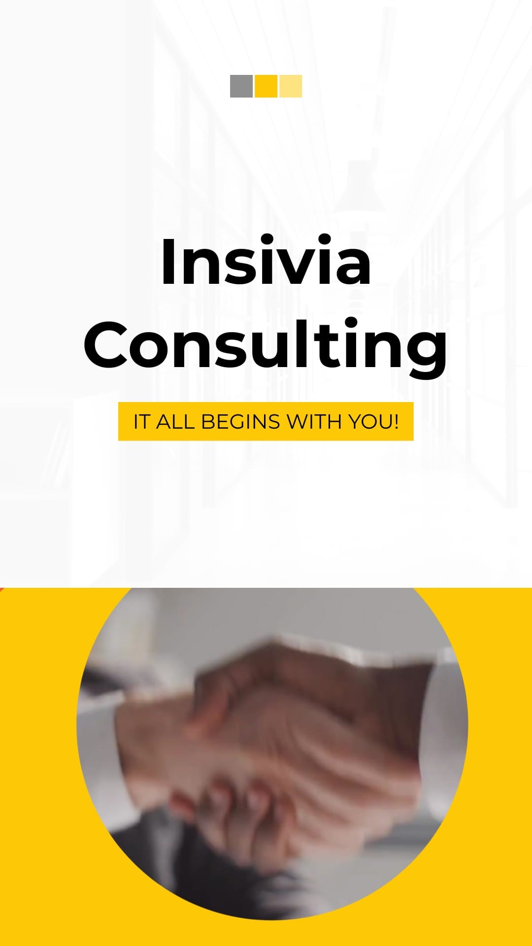 Consulting Promo Video Vertical Template