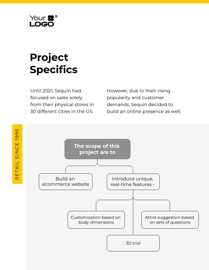 Sleek Ecommerce Website Development Project Plan Template - Slide 4 Sleek Ecommerce Website Development Project Plan Template - Slide 4