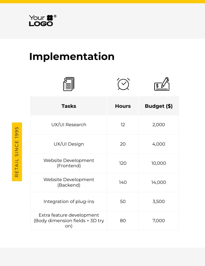Sleek Ecommerce Website Development Project Plan Template - Slide 8 Sleek Ecommerce Website Development Project Plan Template - Slide 8