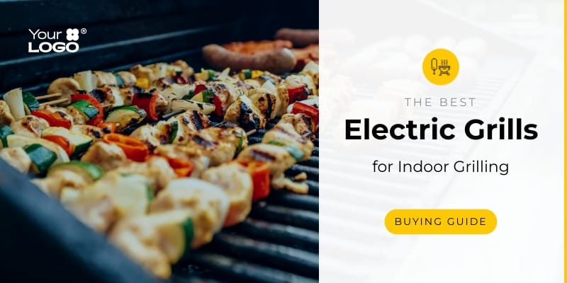 Sleek Electric Grill Buying Guide Blog Header Template