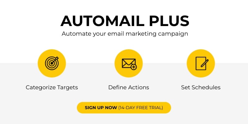 Sleek Email Automation Tool Blog Graphic Template