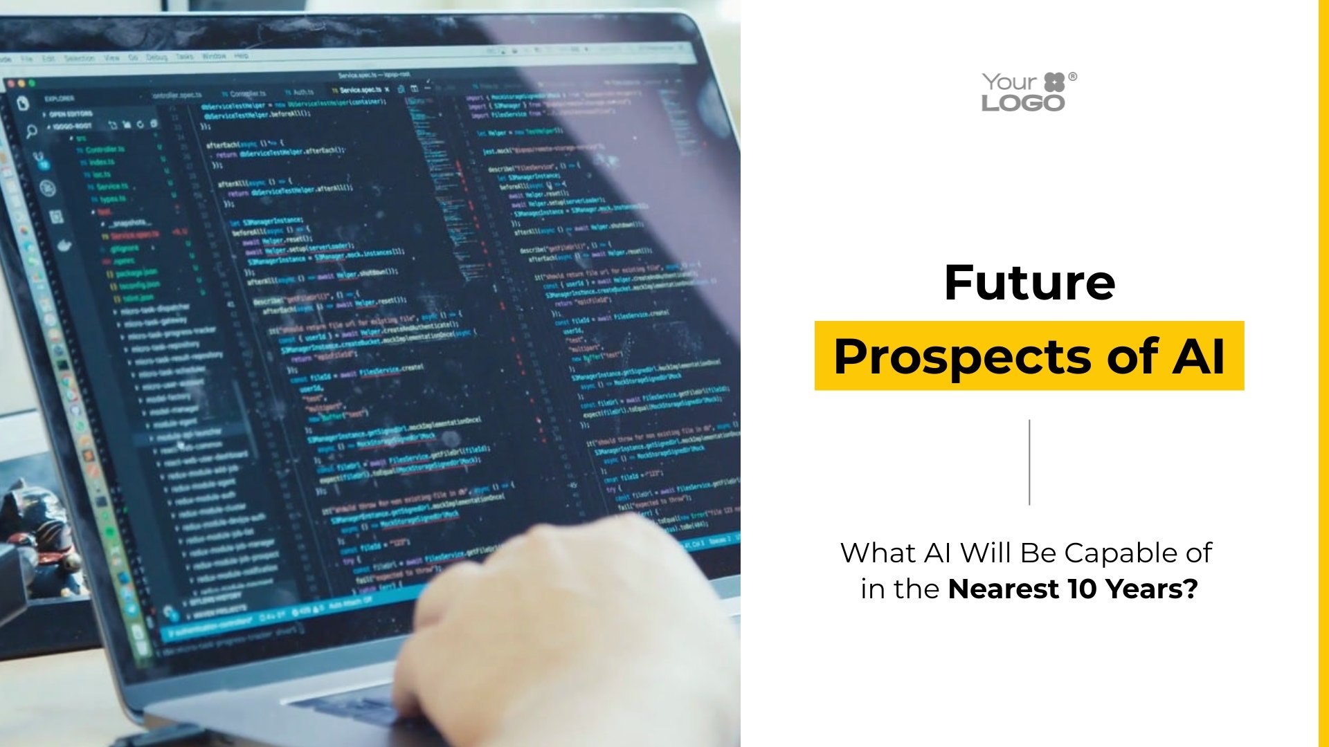 Sleek Future Prospects of AI Explainer Video Template