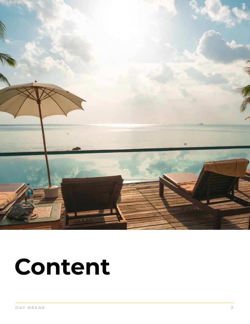 Sleek Golden Belt International Hotel Magazine Template - Slide 2 Sleek Golden Belt International Hotel Magazine Template - Slide 2