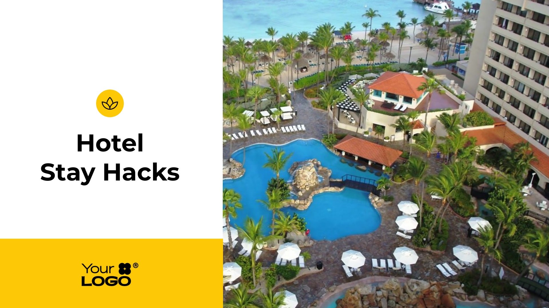Sleek Hacks for Pleasant Stay in A Hotel Explainer Video Template