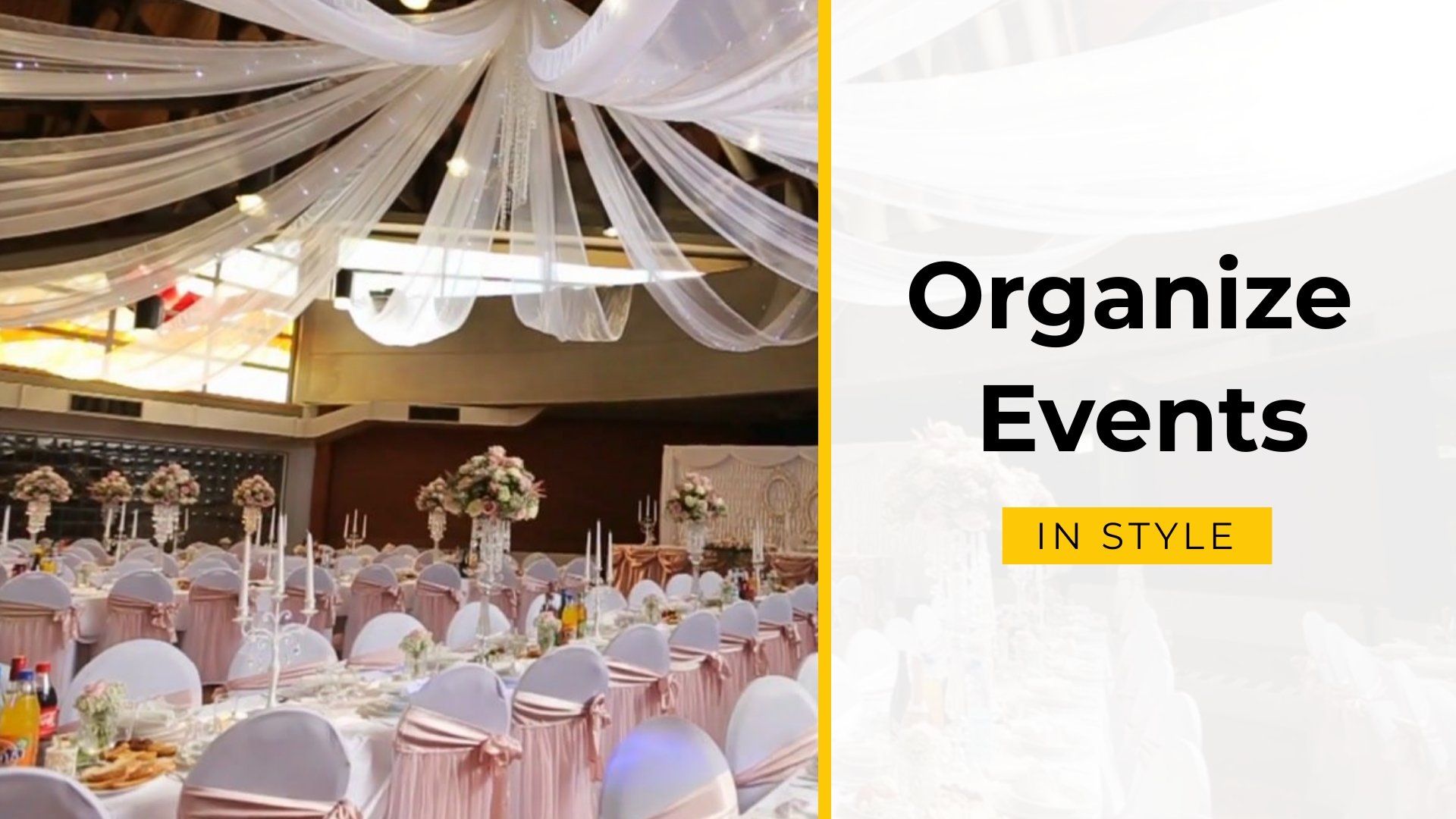 Sleek Hotel Event Space Promo Video Template