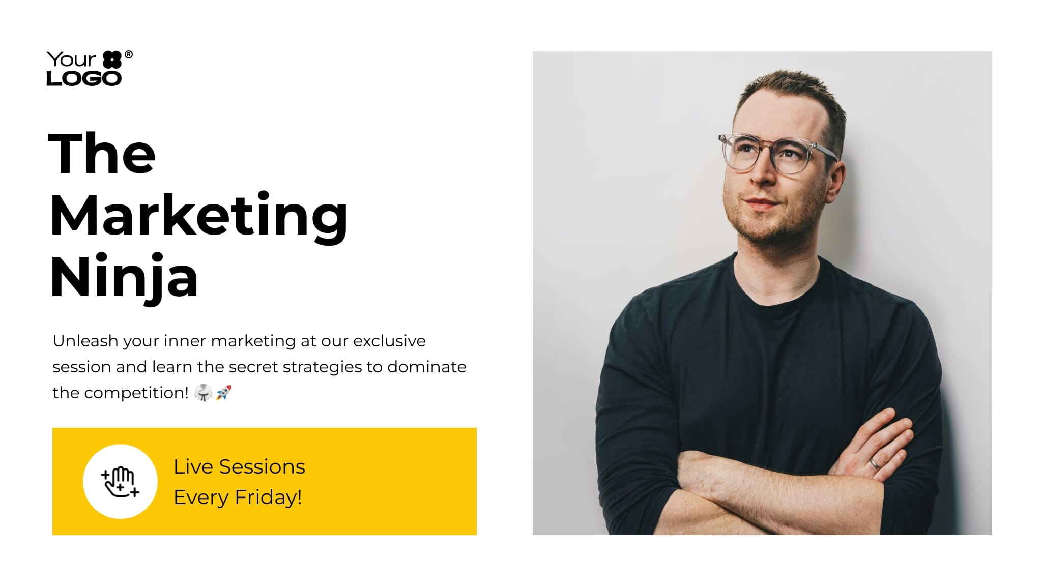 Minimalist Youtube Banner Template
