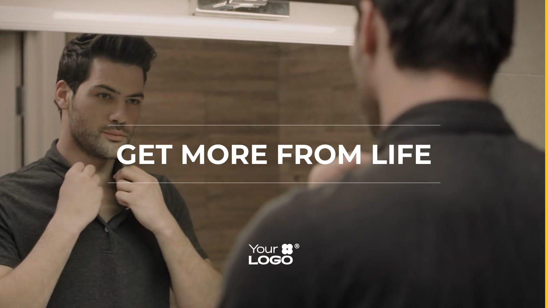 Sleek Mens Perfume Promo Video Template
