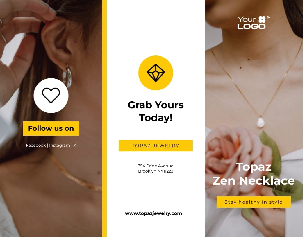 Jewelry Brochure Template