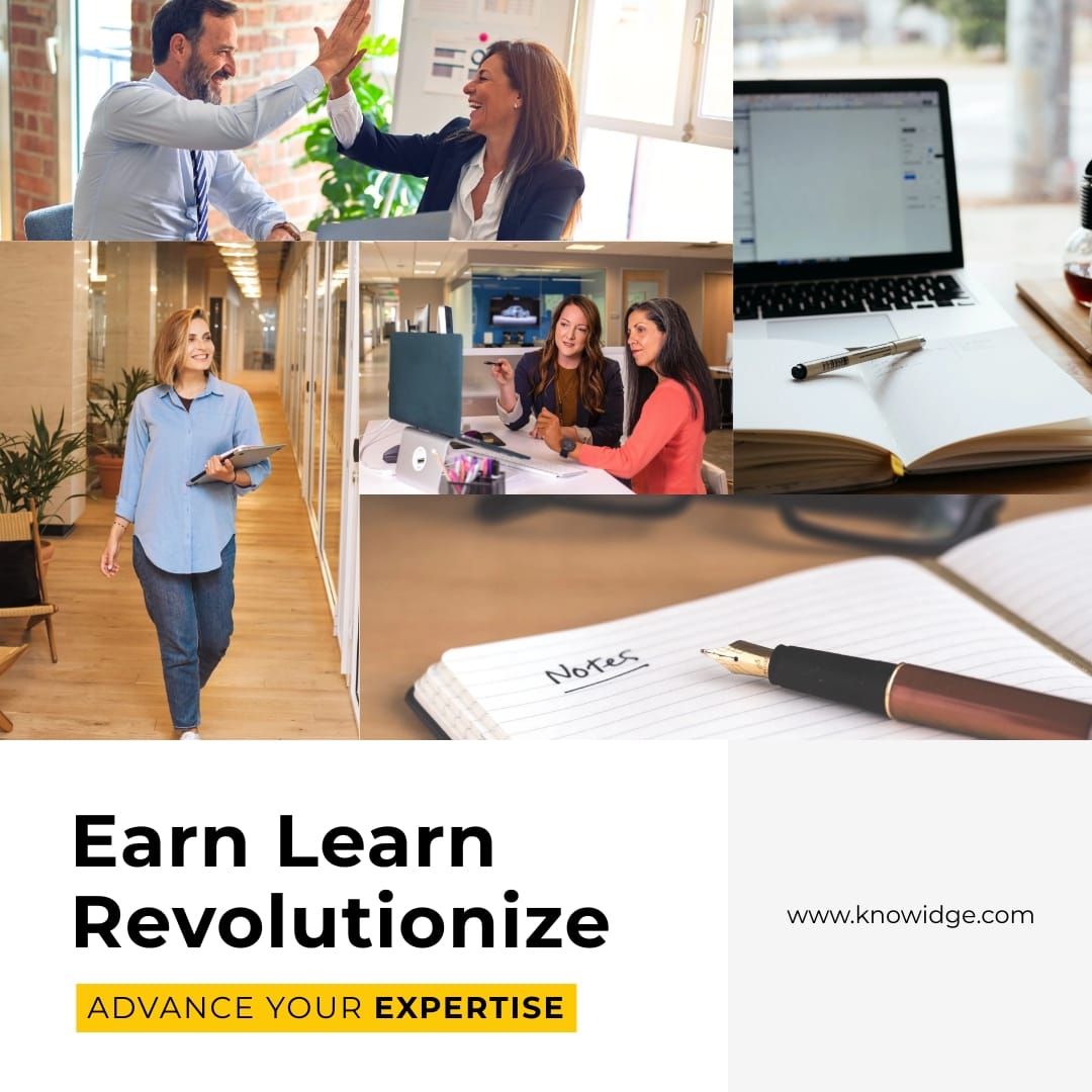 Sleek Online Courses Professional Collage Template