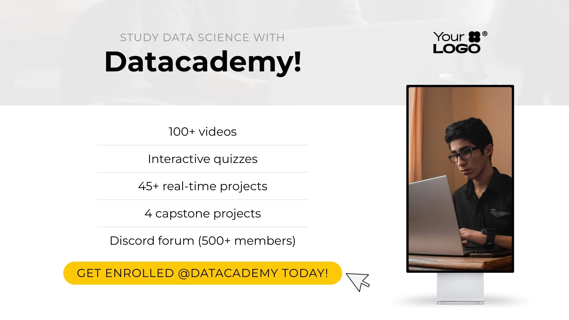 Sleek Online Study Platform Promo Video Template