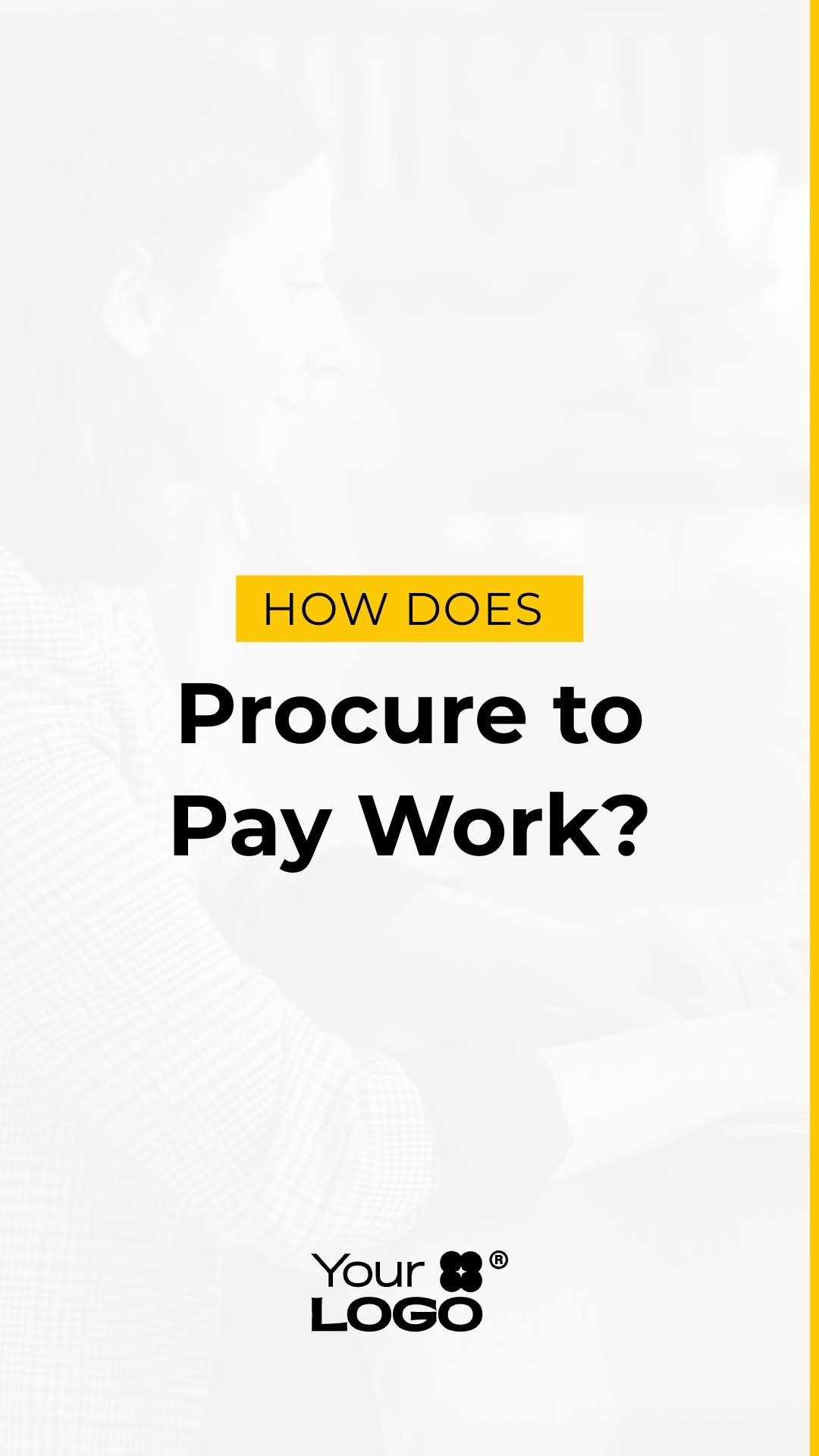 Sleek Procure to Pay Facebook Story Template