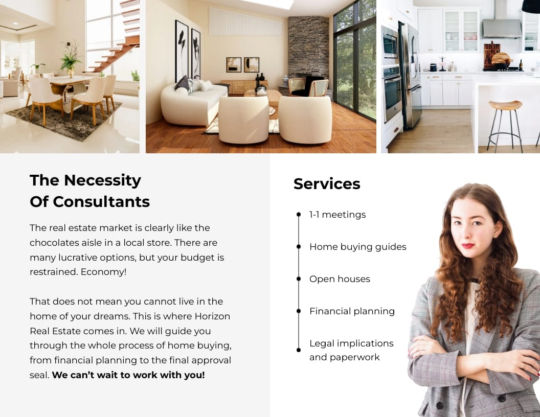 Bifold Consulting Brochure Template - Slide 2 Bifold Consulting Brochure Template - Slide 2