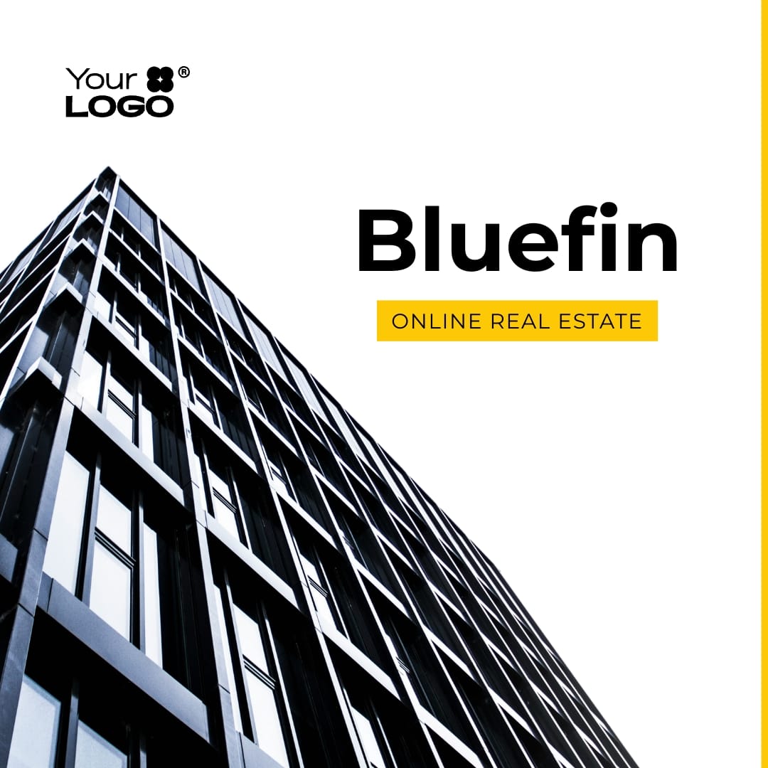 Sleek Real Estate Marketplace Promo Video Square Template