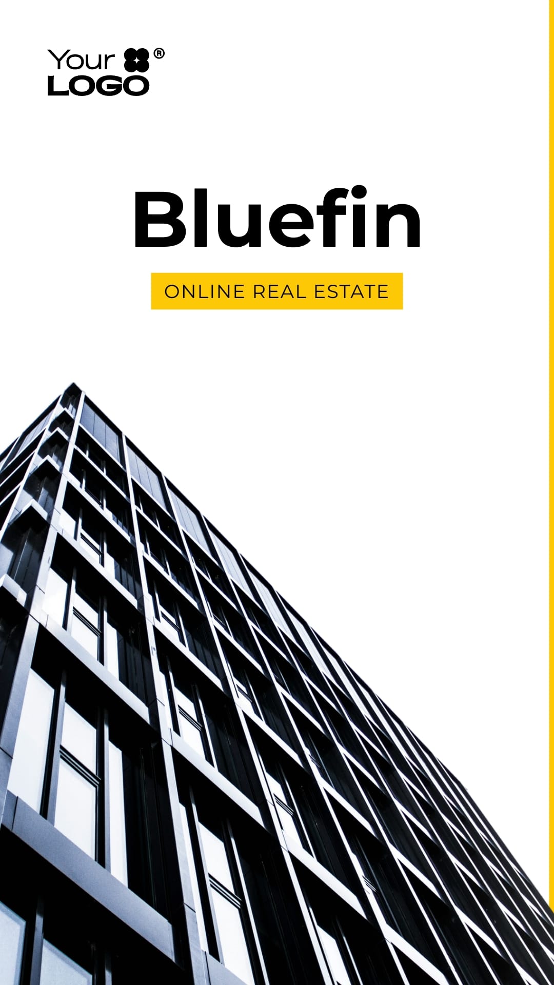 Sleek Real Estate Marketplace Promo Video Vertical Template
