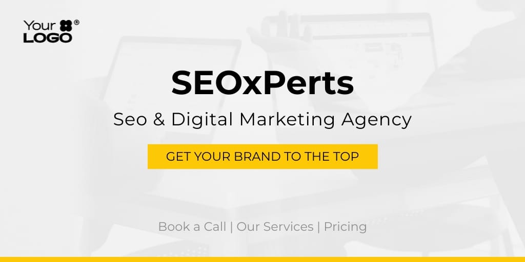 SEO Marketing Website Header Template