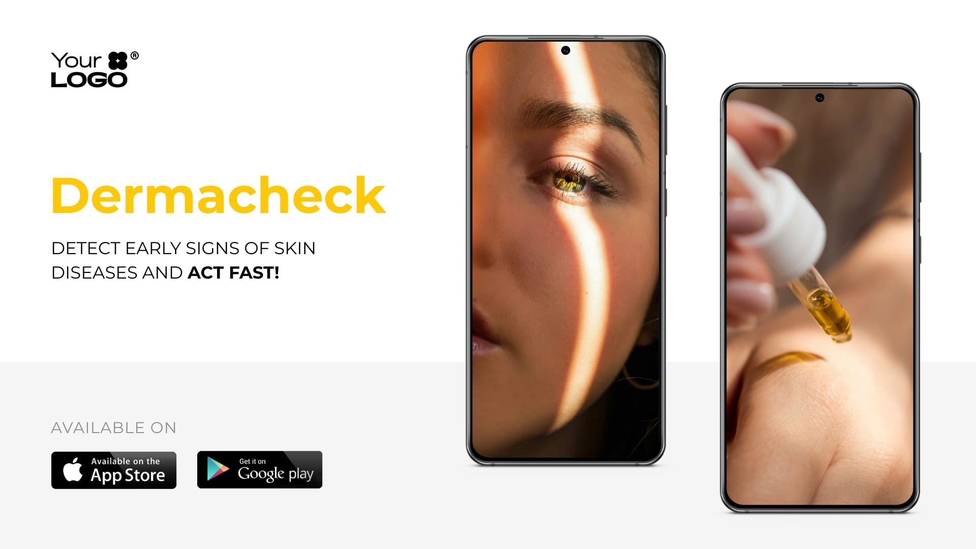 Sleek Self Checking App Mockup Template