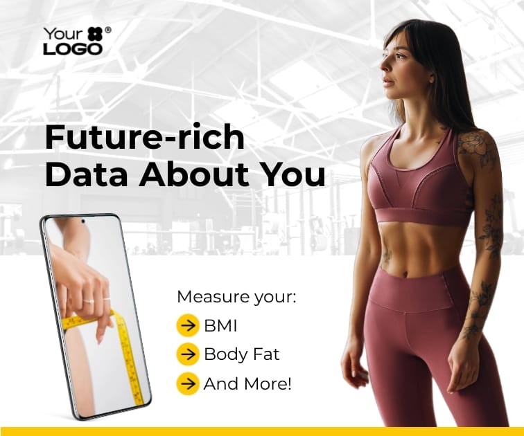Sleek Smart Scale Large Rectangle Template