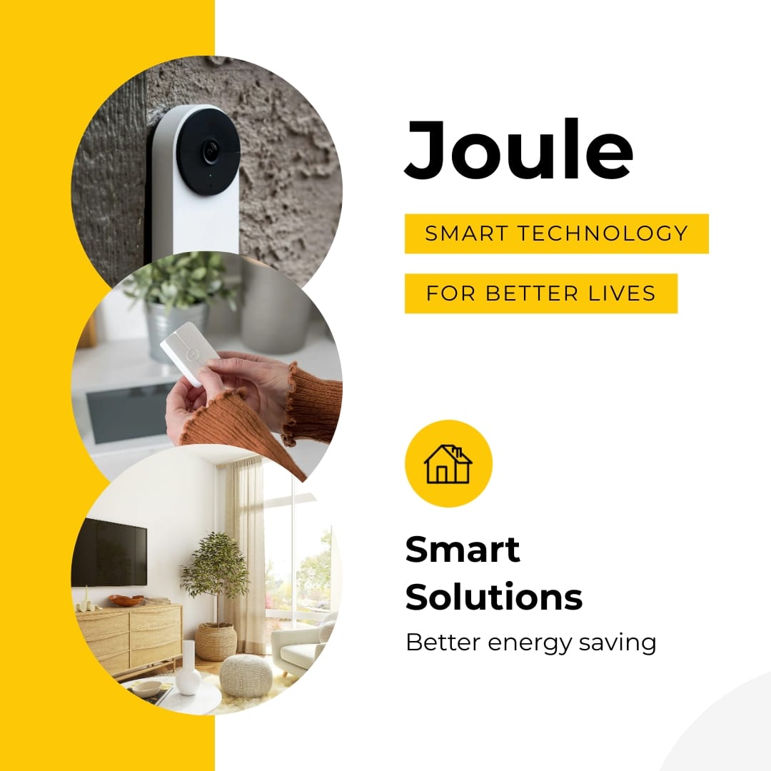 Sleek Smarthome Gadget Collage Template