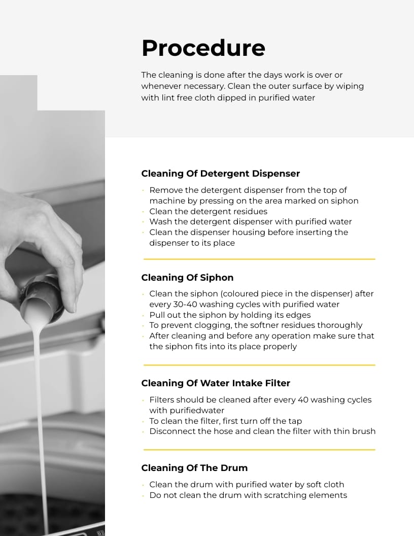 Sleek Standard Operating Procedure