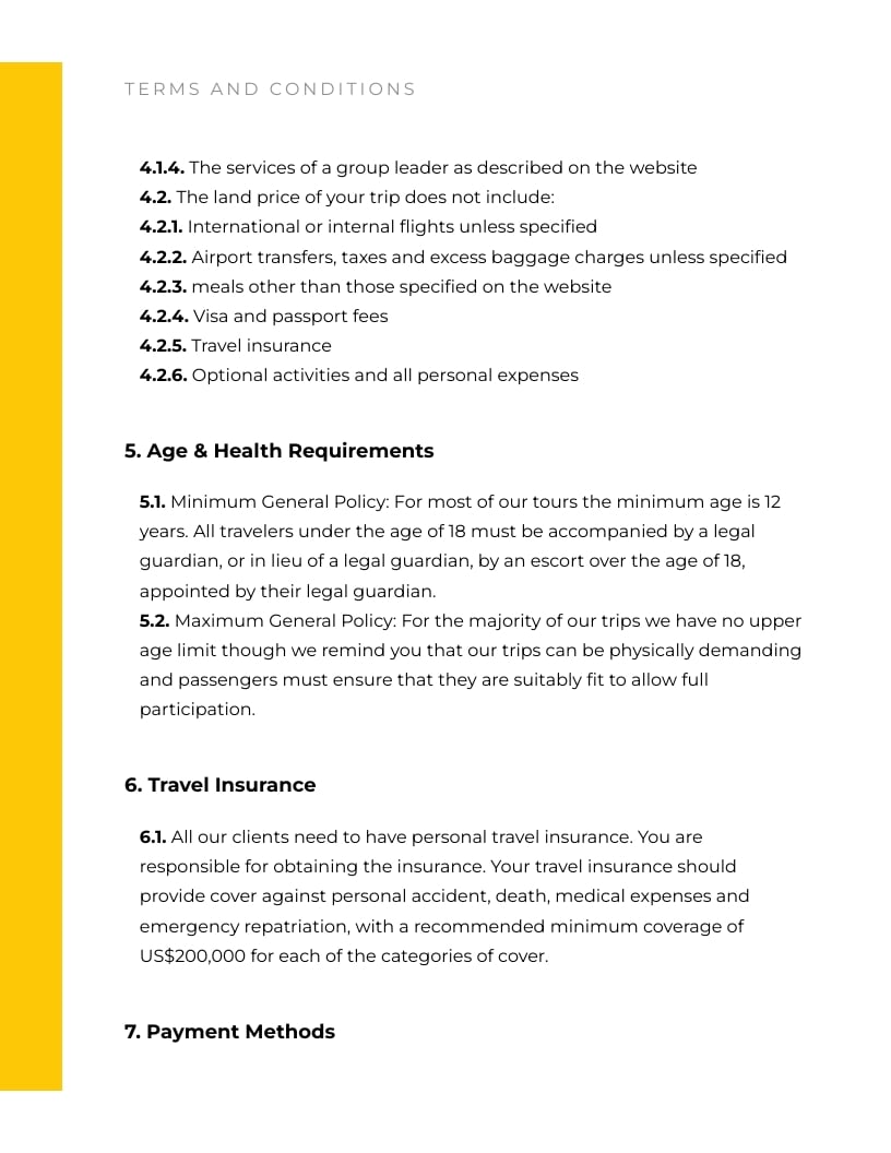 Sleek Travel Agency Beach Resort Contract Template - Slide 3 Sleek Travel Agency Beach Resort Contract Template - Slide 3