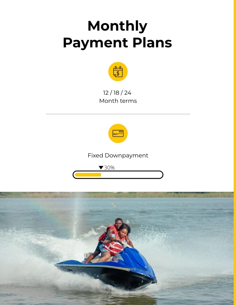 Sleek Wave Glider Jet Skis Proposal Template - Slide 6 Sleek Wave Glider Jet Skis Proposal Template - Slide 6