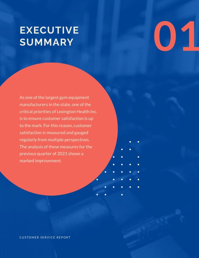 Small Business Customer Service Report