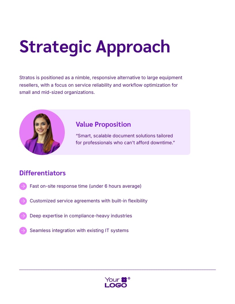 Small Company Marketing Strategy Plan Template | Visme