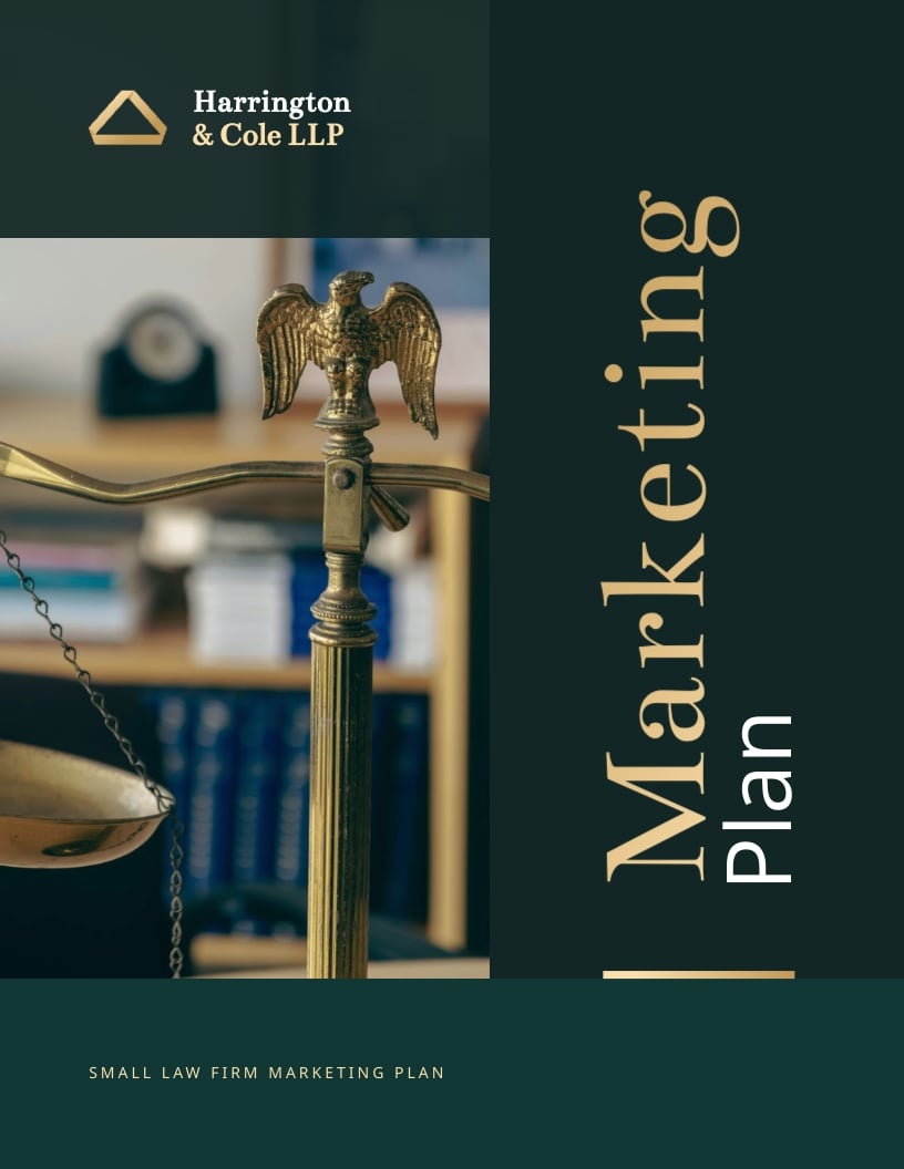 Small Law Firm Marketing Plan Template