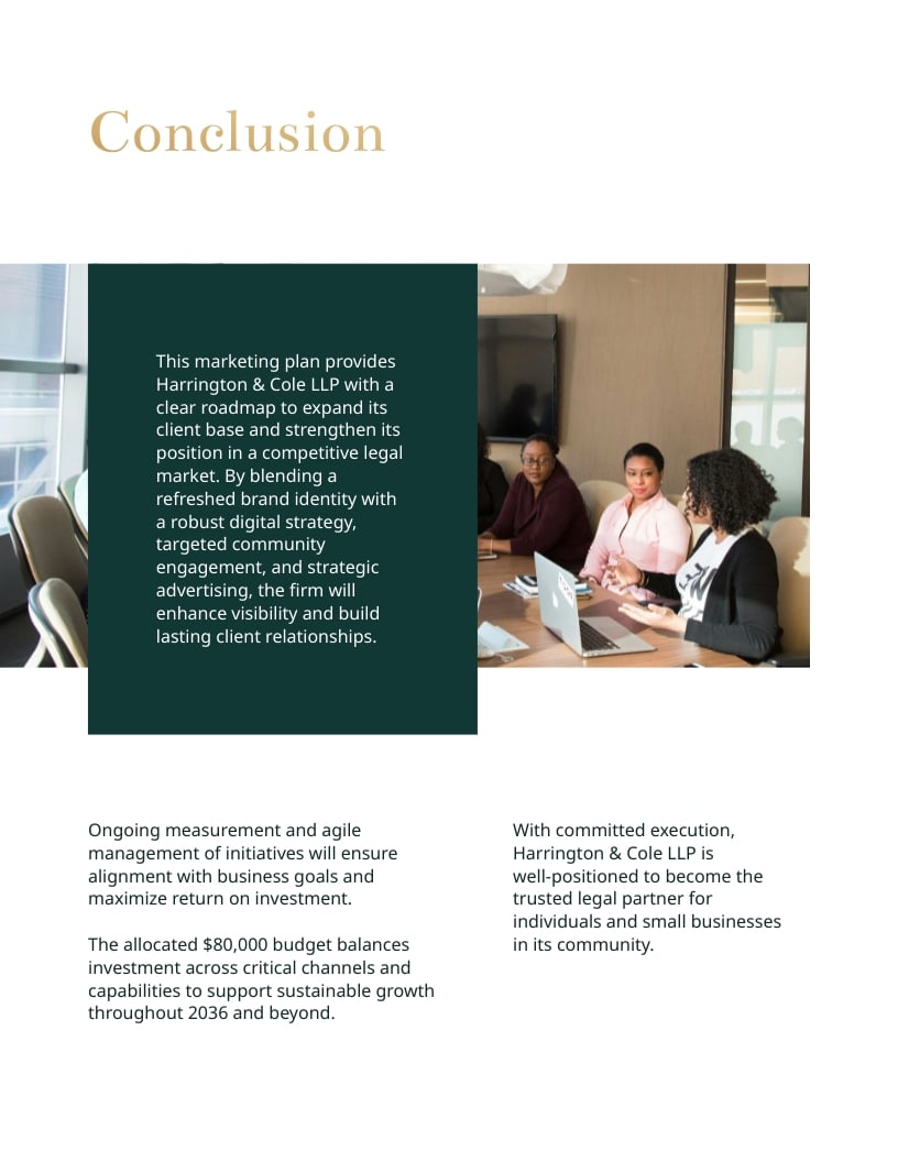 Small Law Firm Marketing Plan Template - Slide 9 Small Law Firm Marketing Plan Template - Slide 9