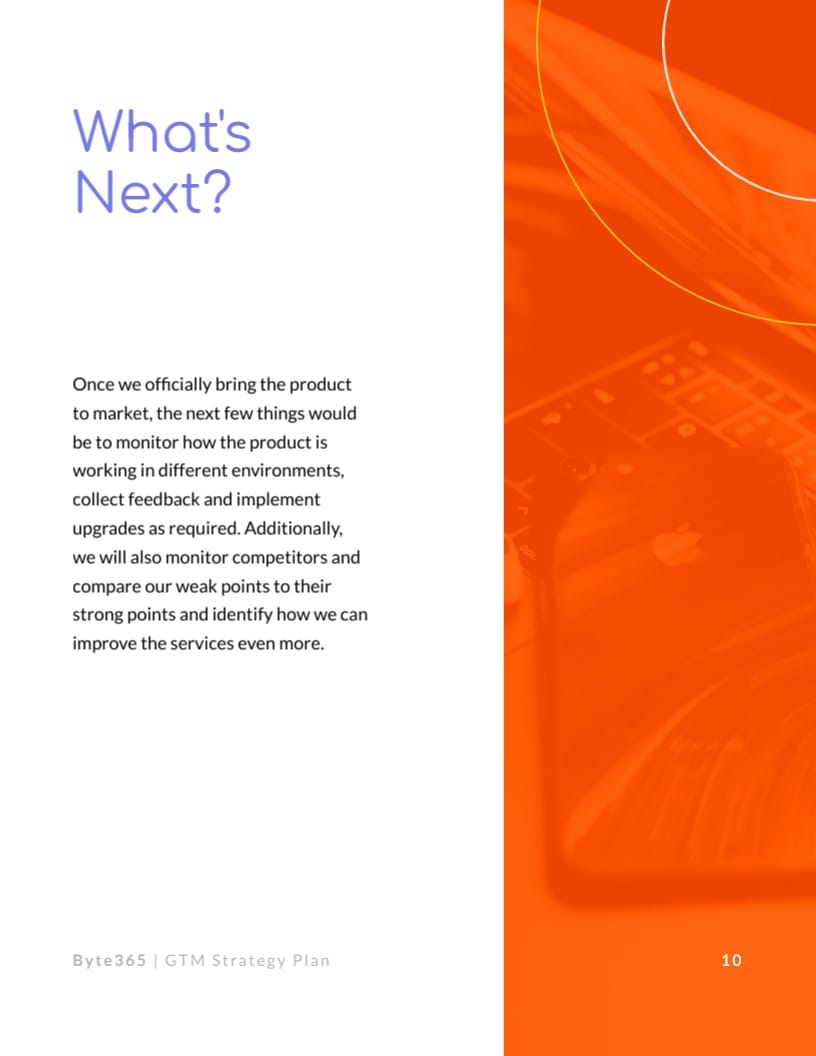 Software Brand Go-To-Market Strategy Plan Template - Slide 10 Software Brand Go-To-Market Strategy Plan Template - Slide 10