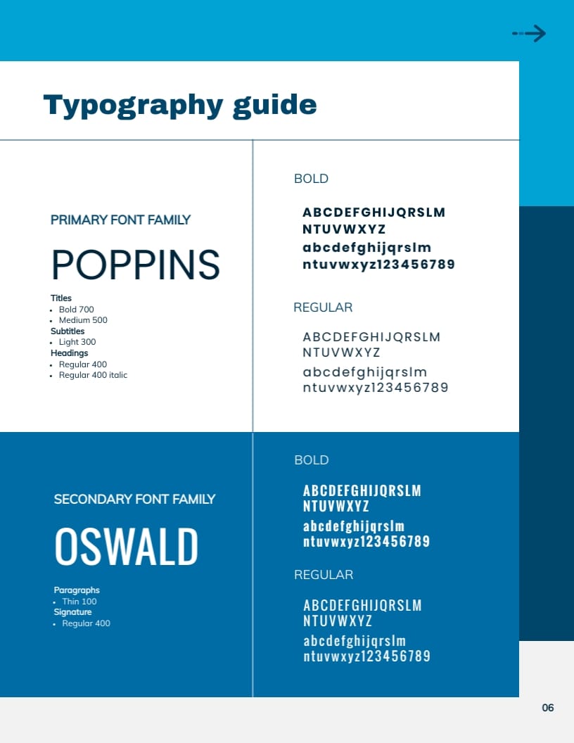 Software Company Brand Guidelines Template - Slide 6 Software Company Brand Guidelines Template - Slide 6