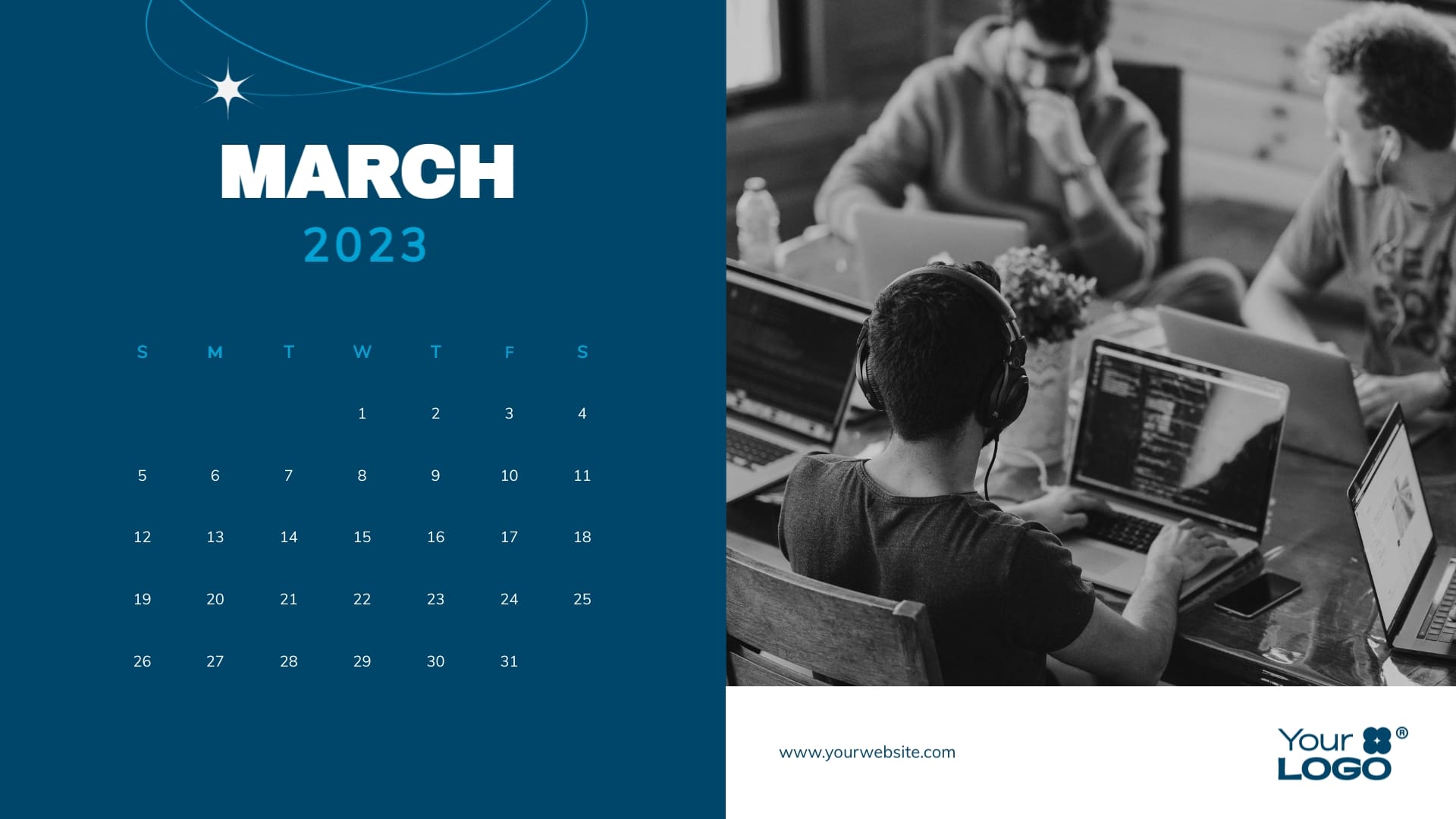 Software Development Agency Calendar Template - Slide 3 Software Development Agency Calendar Template - Slide 3