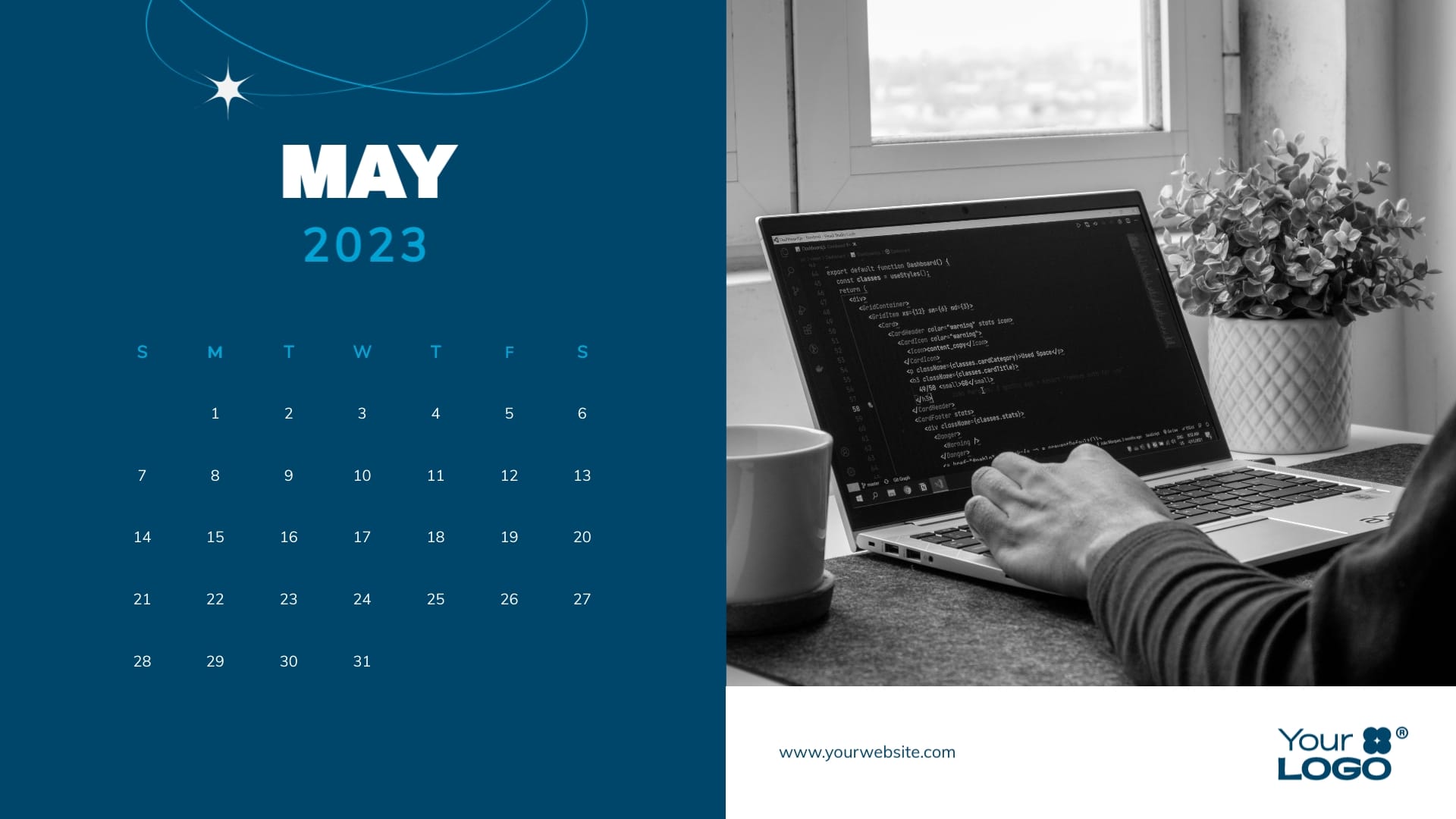 Software Development Agency Calendar Template - Slide 5 Software Development Agency Calendar Template - Slide 5