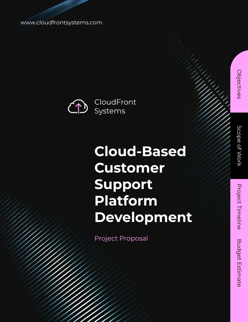 Software Development Project Proposal Template