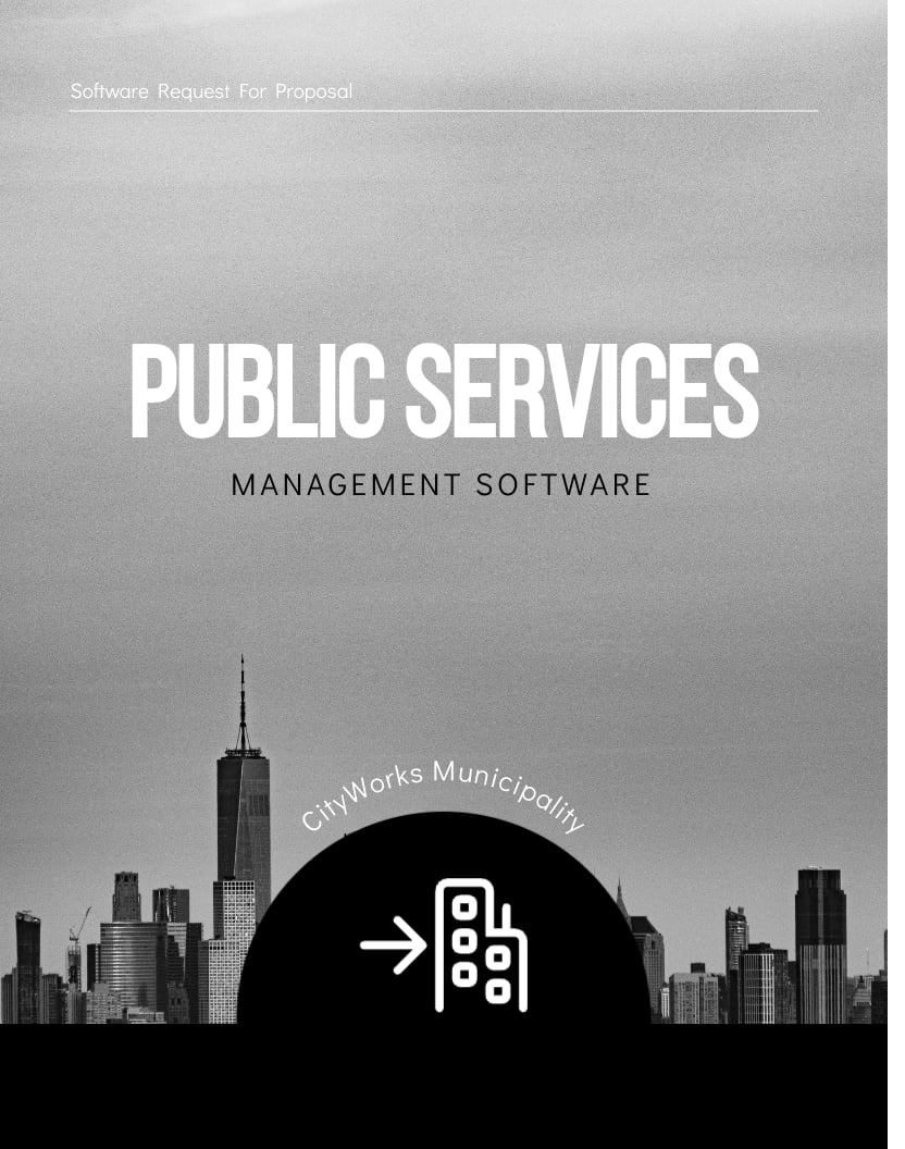 Software Request For Proposal Template