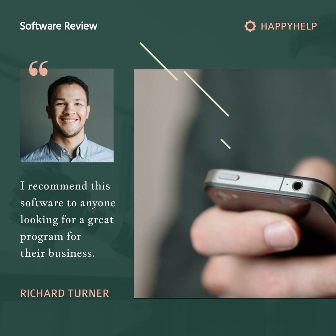 Software - Video Testimonial Square Template