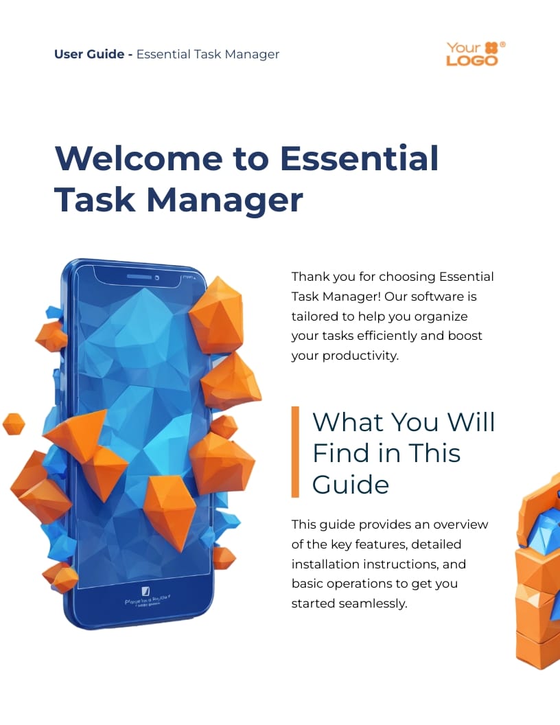 Software User Guide Template | Visme
