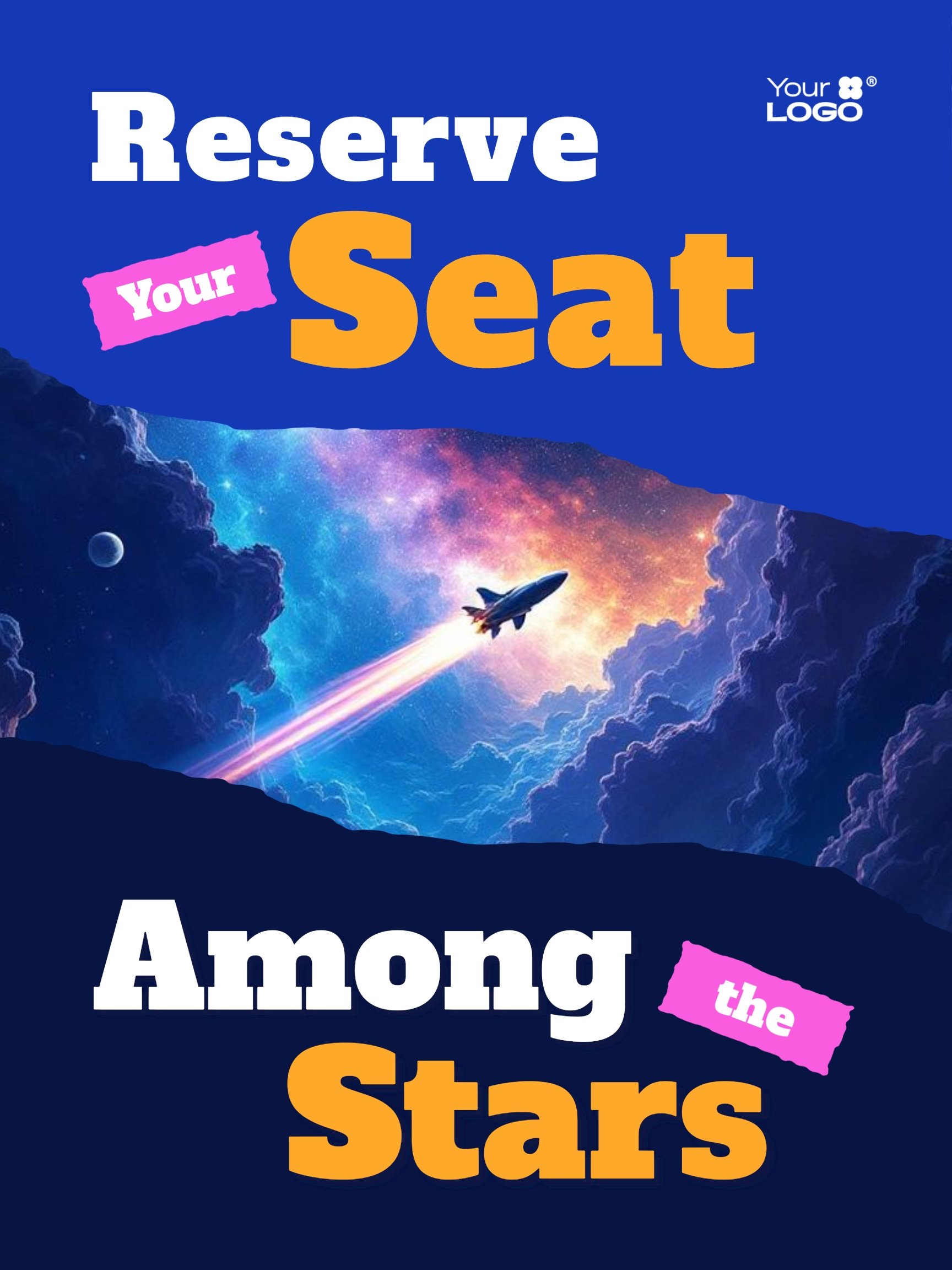 Space Travel Poster Template