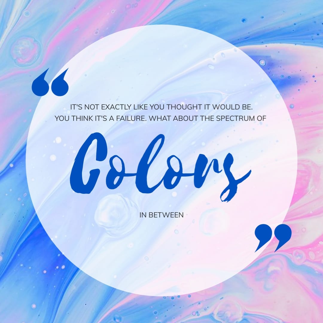 Spectrum of Colors Instagram Post Template